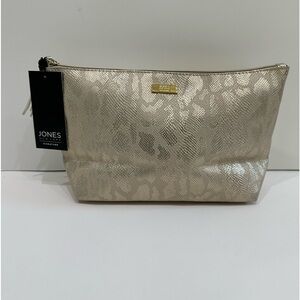 Jones New York Signature Clutch Purse - Gold (NWT)